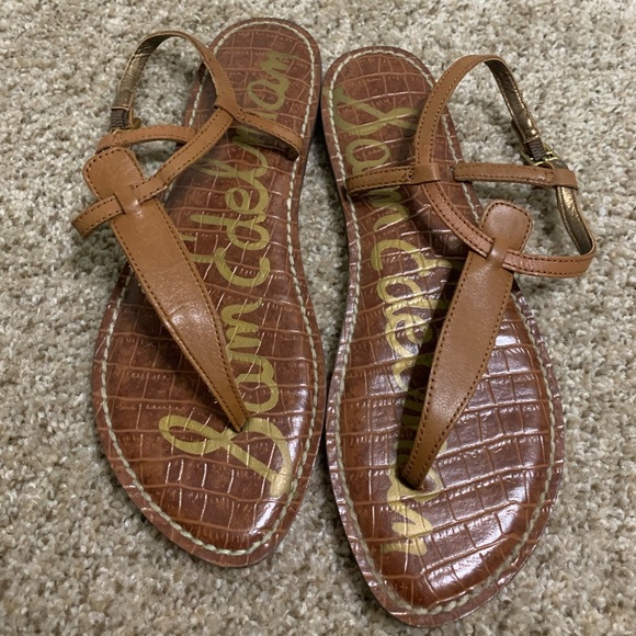Sam Edelman Shoes - Sam Edelman GiGi Brown Leather Sandals